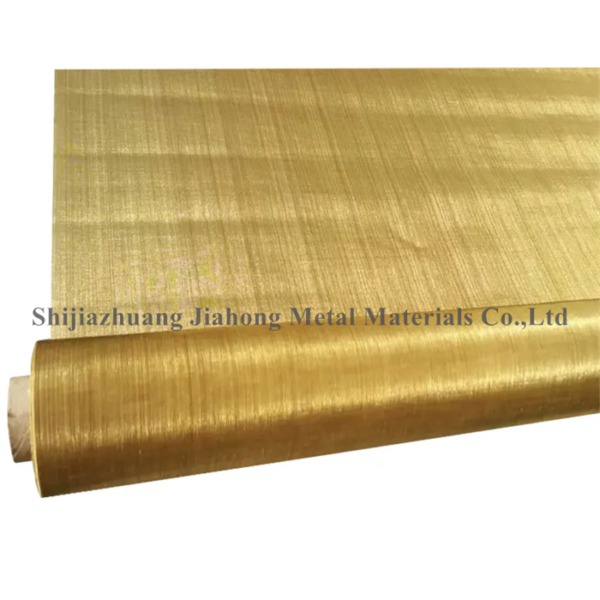 Brass Woven Wire Mesh | Decorative & Anti-Microbial Brass Metal Mesh for Architecture & Filtration